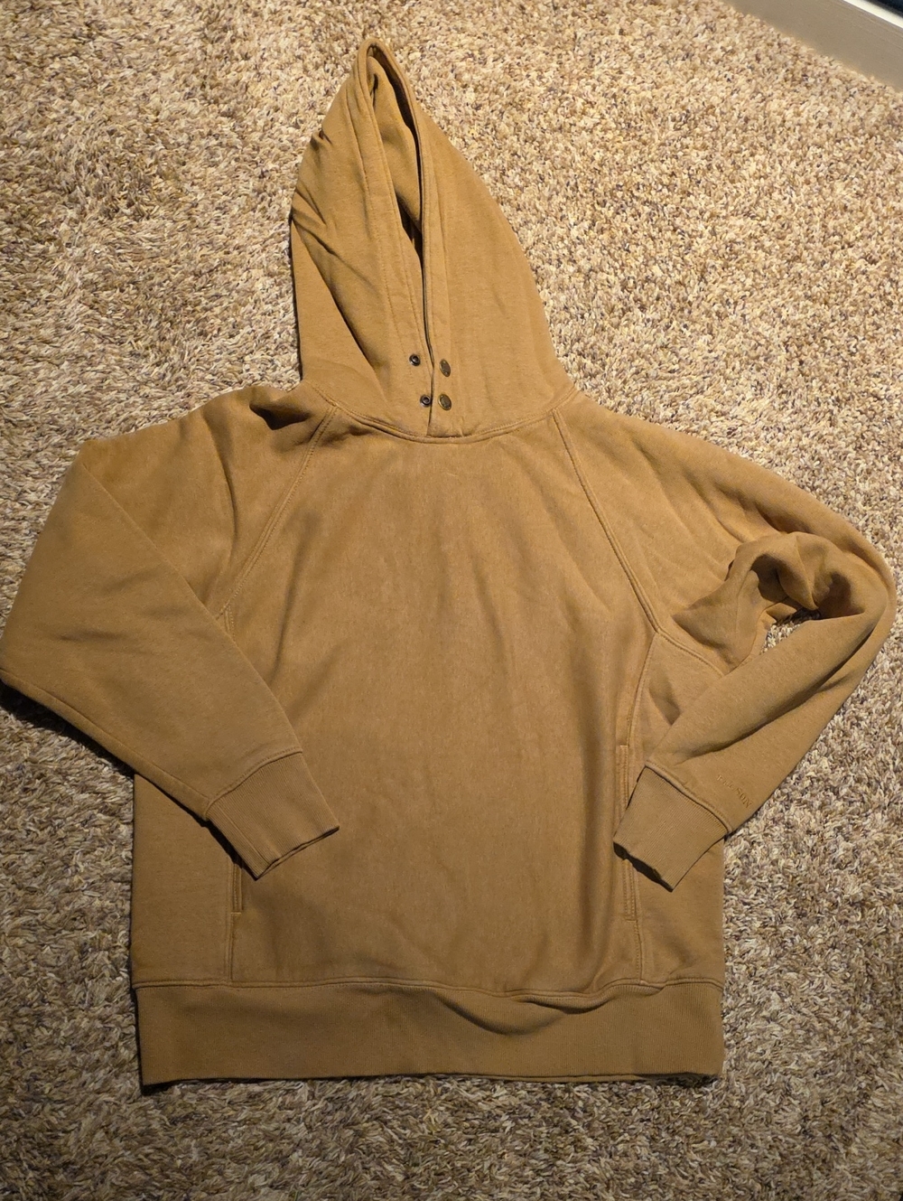Filson Sweatshirt Hoodie Tan Brown Gold L Large